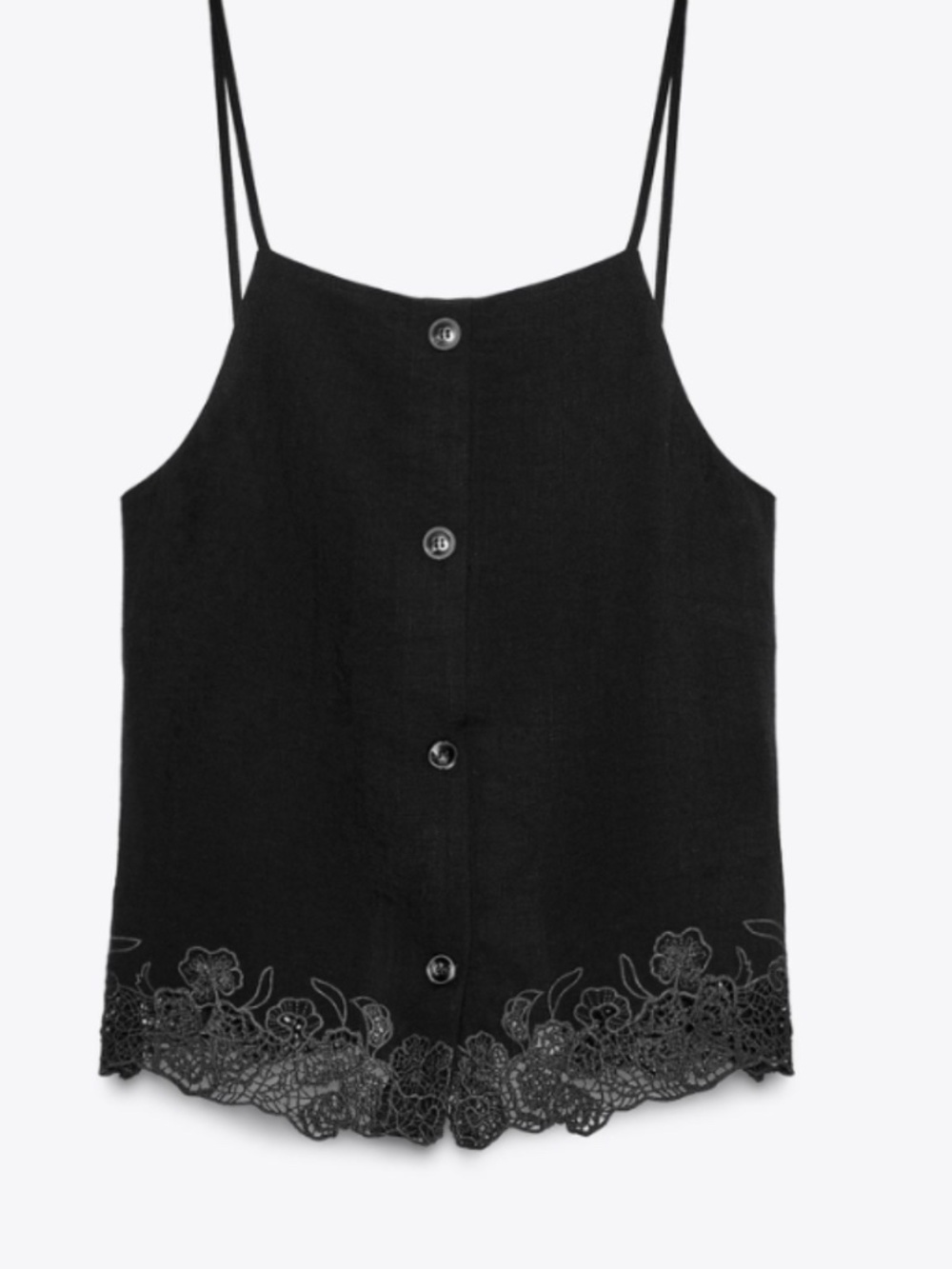 Zara summer top with lace